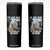 Funny Cat Dog Selfie Skinny Tumbler I Am Just Here To Establish An Alibi TS14 Black Print Your Wear