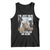 Funny Cat Dog Selfie Tank Top I Am Just Here To Establish An Alibi TS14 Black Print Your Wear