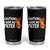 Funny Fox Sarcastic Tumbler Cup Caution I Have No Filter TS14 Black Print Your Wear
