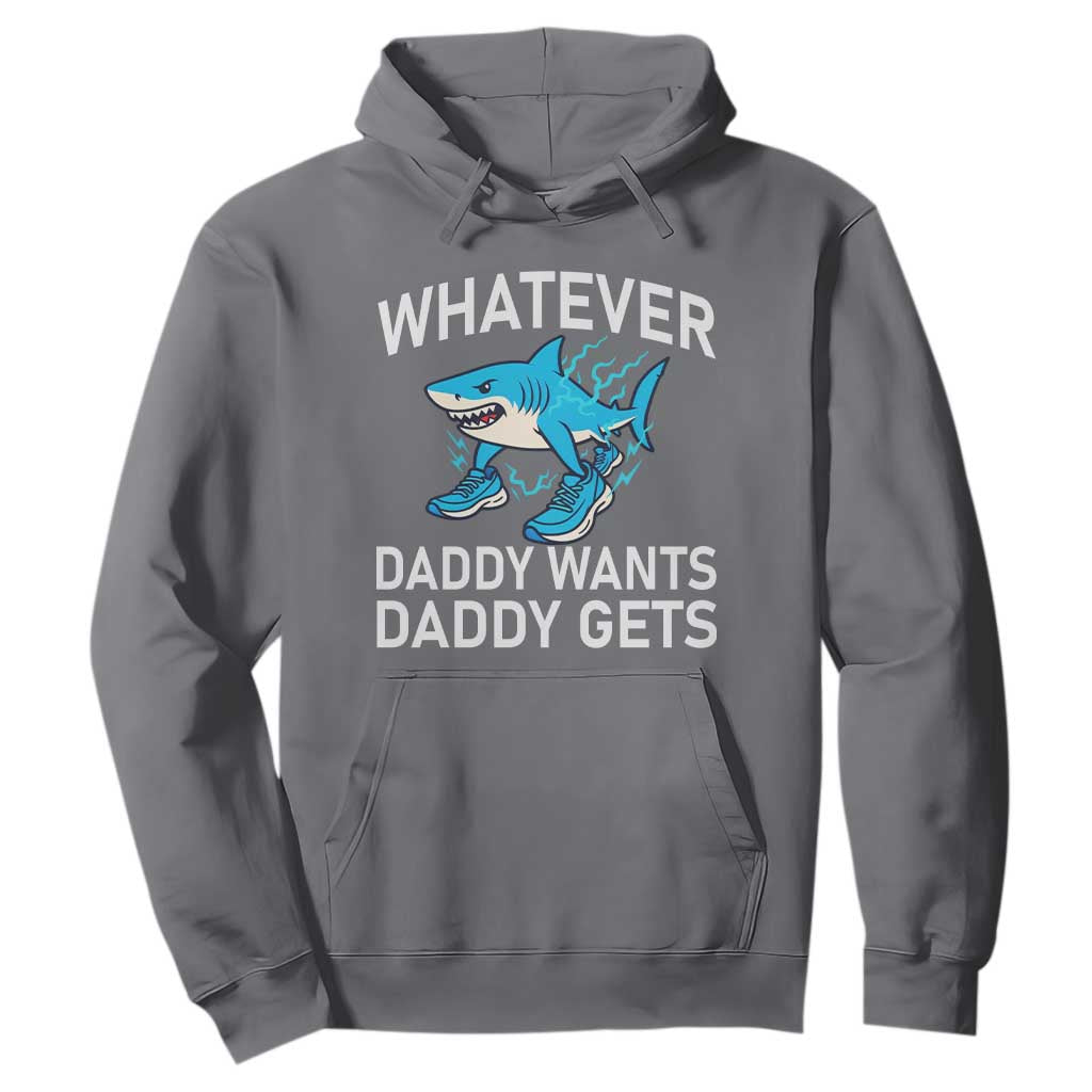 Funny Tralalero Tralala Meme Hoodie Whatever Daddy Wants Daddy Gets TS14 Charcoal Print Your Wear