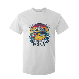 Funny Rubber Duckie Cruise T Shirt For Kid TS14 White Print Your Wear