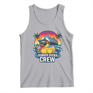 Funny Rubber Duckie Cruise Tank Top TS14 Athletic Heather Print Your Wear