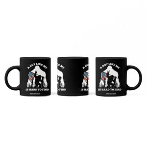 Bigfoot Patriotic American Flag Coffee Mug Funny Sasquatch A Guy Like Me Is Hard To Find TS14 Print Your Wear
