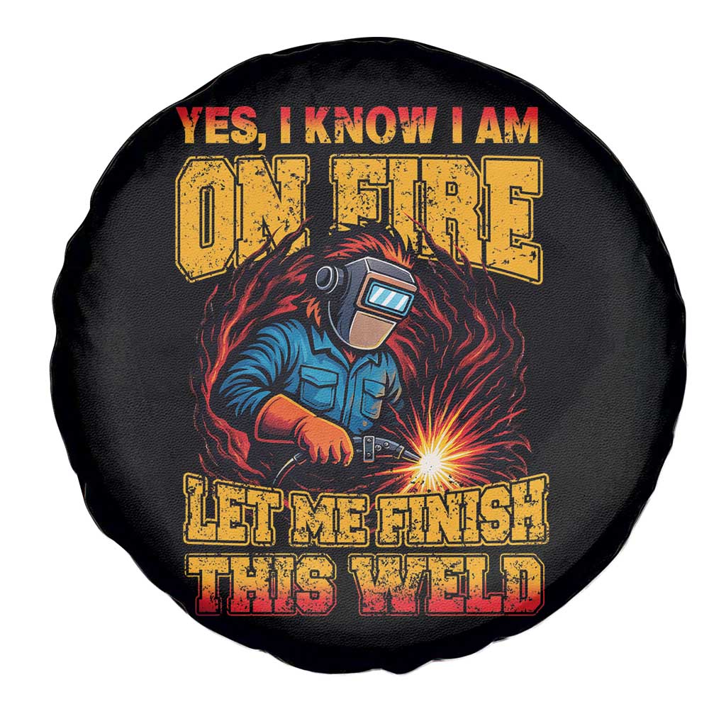 Funny Welding Bigfoot Spare Tire Cover Cryptid Welder Sasquatch TS14 Print Your Wear