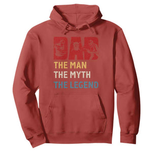 Dad The Man The Myth The Legend Hoodie Funny Welder Welding TS14 Red Print Your Wear
