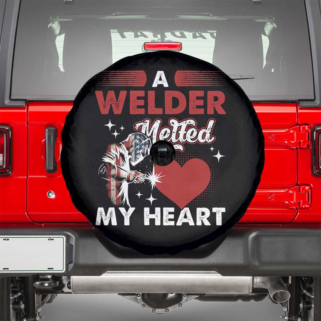 Funny Welding Welder Wife Girlfriend Spare Tire Cover TS14 Black Print Your Wear