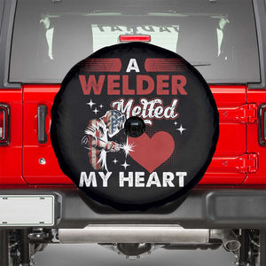 Funny Welding Welder Wife Girlfriend Spare Tire Cover TS14 Black Print Your Wear