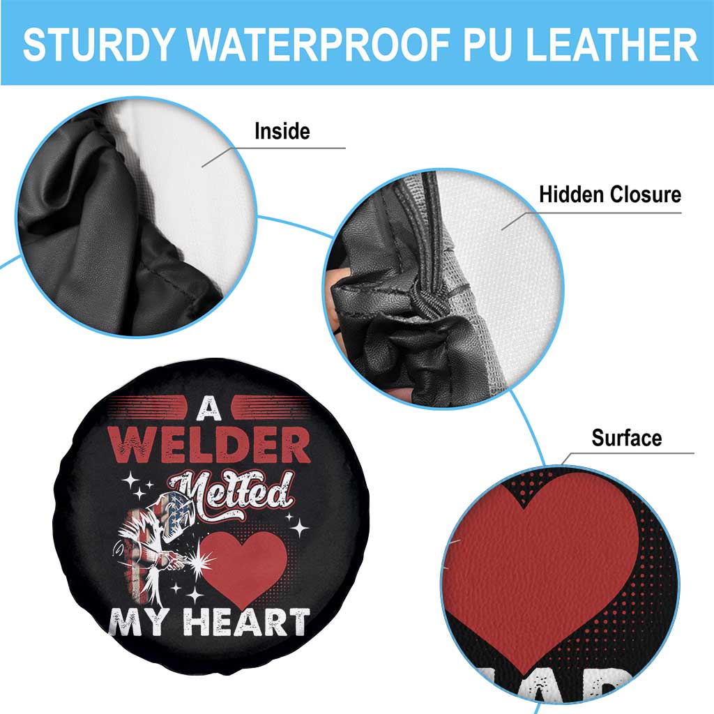 Funny Welding Welder Wife Girlfriend Spare Tire Cover TS14 Print Your Wear