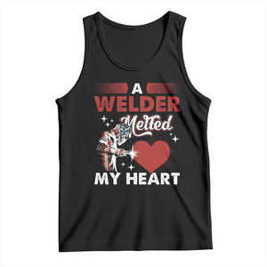 Funny Welding Welder Wife Girlfriend Tank Top TS14 Black Print Your Wear