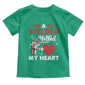 Funny Welding Welder Wife Girlfriend Toddler T Shirt TS14 Irish Green Print Your Wear