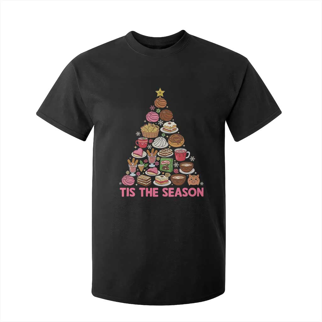 Tis The Season Mexican Christmas T Shirt For Kid TS14 Black Print Your Wear