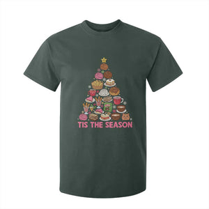 Tis The Season Mexican Christmas T Shirt For Kid TS14 Dark Forest Green Print Your Wear