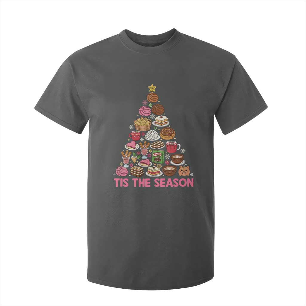 Tis The Season Mexican Christmas T Shirt For Kid TS14 Dark Heather Print Your Wear