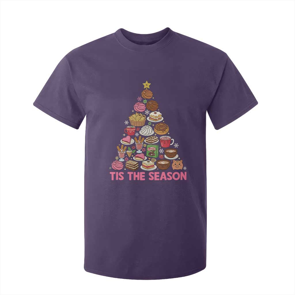 Tis The Season Mexican Christmas T Shirt For Kid TS14 Purple Print Your Wear