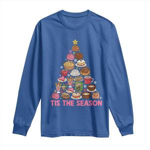 Tis The Season Mexican Christmas Long Sleeve Shirt TS14 Royal Blue Print Your Wear