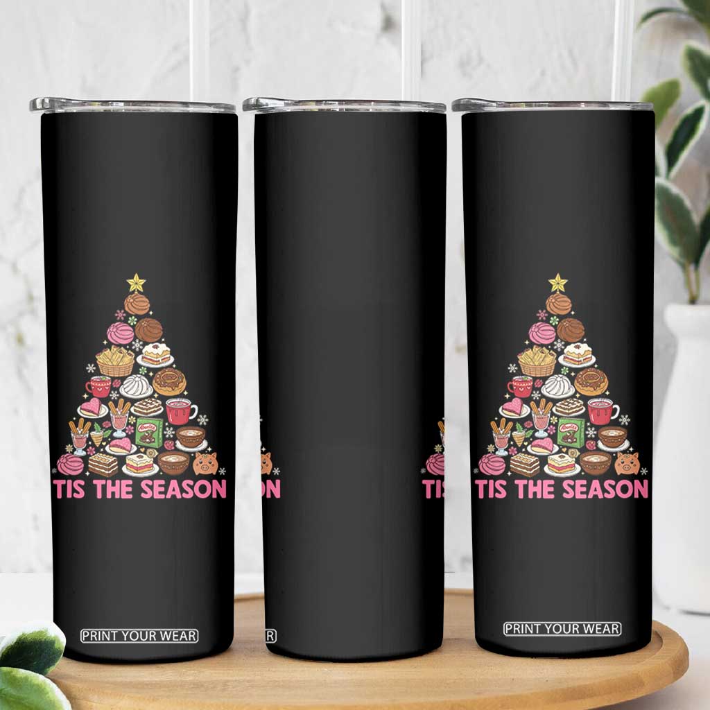 Tis The Season Mexican Christmas Skinny Tumbler TS14 Print Your Wear