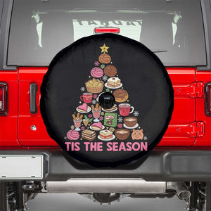 Tis The Season Mexican Christmas Spare Tire Cover TS14 Black Print Your Wear