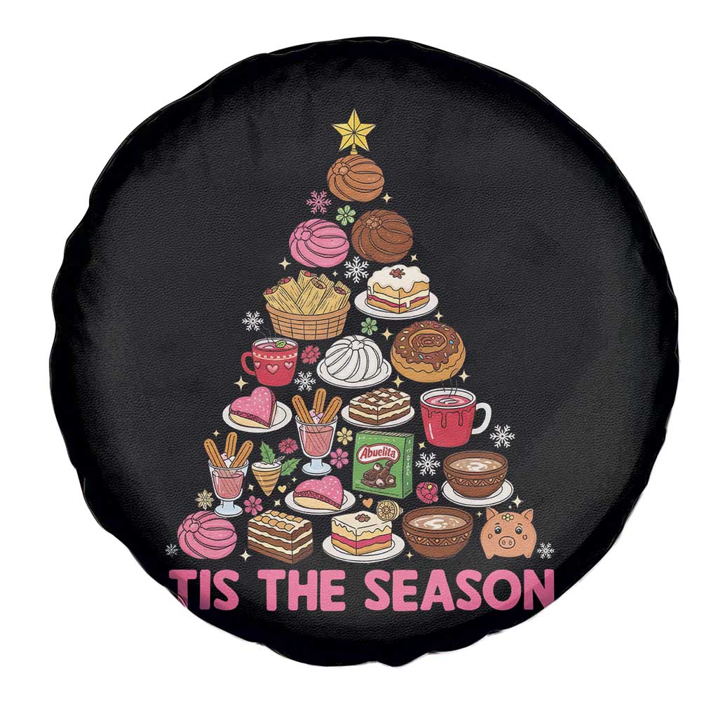Tis The Season Mexican Christmas Spare Tire Cover TS14 Print Your Wear