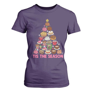 Tis The Season Mexican Christmas T Shirt For Women TS14 Purple Print Your Wear
