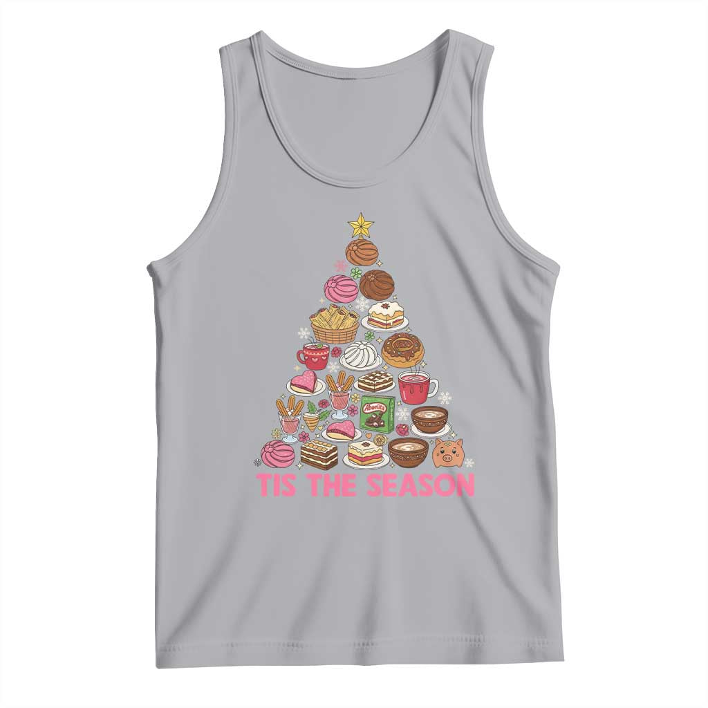 Tis The Season Mexican Christmas Tank Top TS14 Athletic Heather Print Your Wear