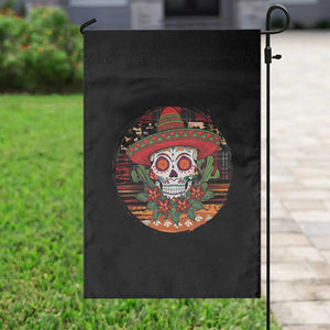 Sugar Skull Mexican Christmas Garden Flag TS14 Print Your Wear