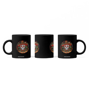 Sugar Skull Mexican Christmas Coffee Mug TS14 Print Your Wear