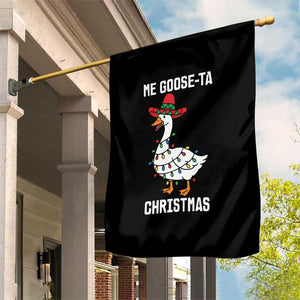 Me Goose Ta Garden Flag Funny Mexican Christmas TS14 Print Your Wear