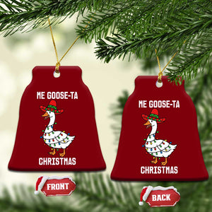 Me Goose Ta Ceramic Ornament Funny Mexican Christmas TS14 Print Your Wear