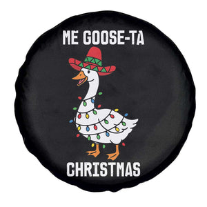 Me Goose Ta Spare Tire Cover Funny Mexican Christmas TS14 Print Your Wear