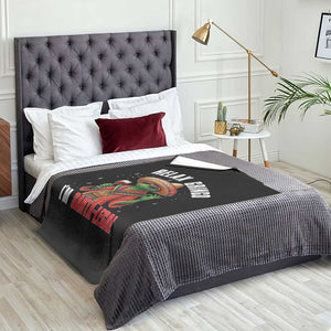 Funny Mexican Christmas Throw Blanket Relax Gringo I Am Legal TS14 Print Your Wear