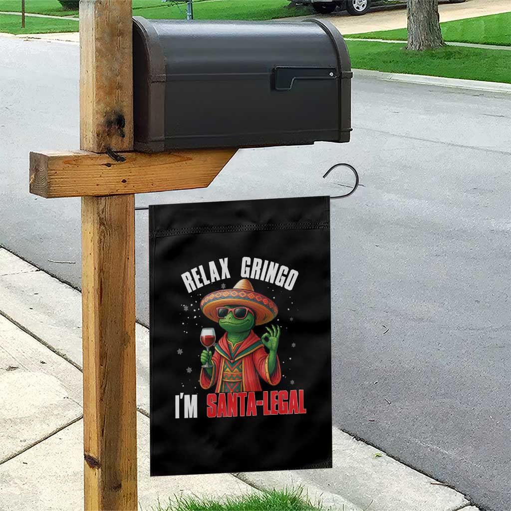 Funny Mexican Christmas Garden Flag Relax Gringo I Am Legal TS14 Print Your Wear