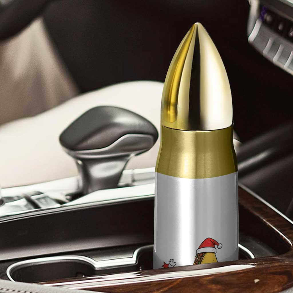 Funny Taco Christmas Bullet Tumbler Jingle My Taco Bells TS14 Print Your Wear