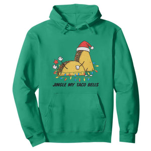 Funny Taco Christmas Hoodie Jingle My Taco Bells TS14 Irish Green Print Your Wear