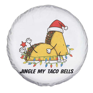 Funny Taco Christmas Spare Tire Cover Jingle My Taco Bells TS14 Print Your Wear