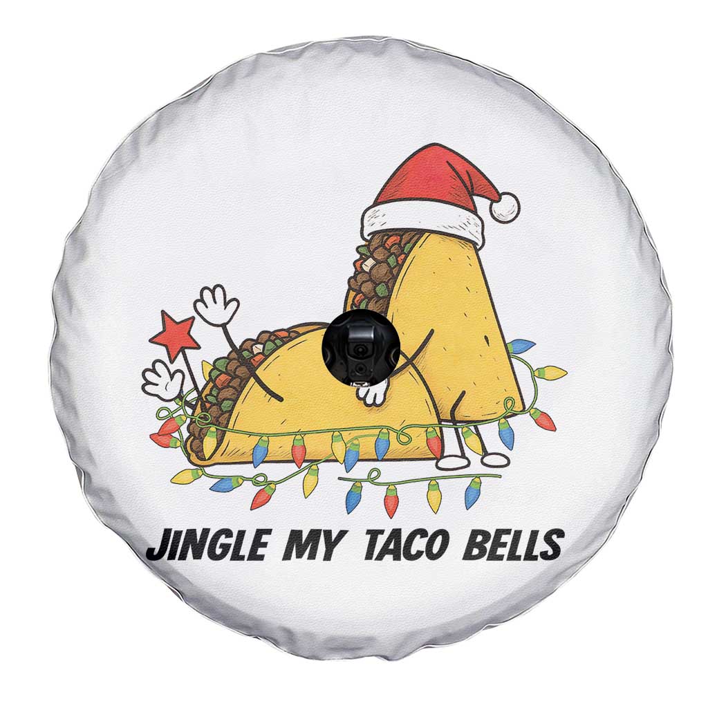 Funny Taco Christmas Spare Tire Cover Jingle My Taco Bells TS14 Print Your Wear