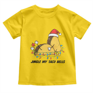 Funny Taco Christmas Toddler T Shirt Jingle My Taco Bells TS14 Daisy Print Your Wear