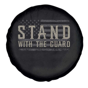 Stand With The Guard Spare Tire Cover DC Guardsmen TS14 Print Your Wear