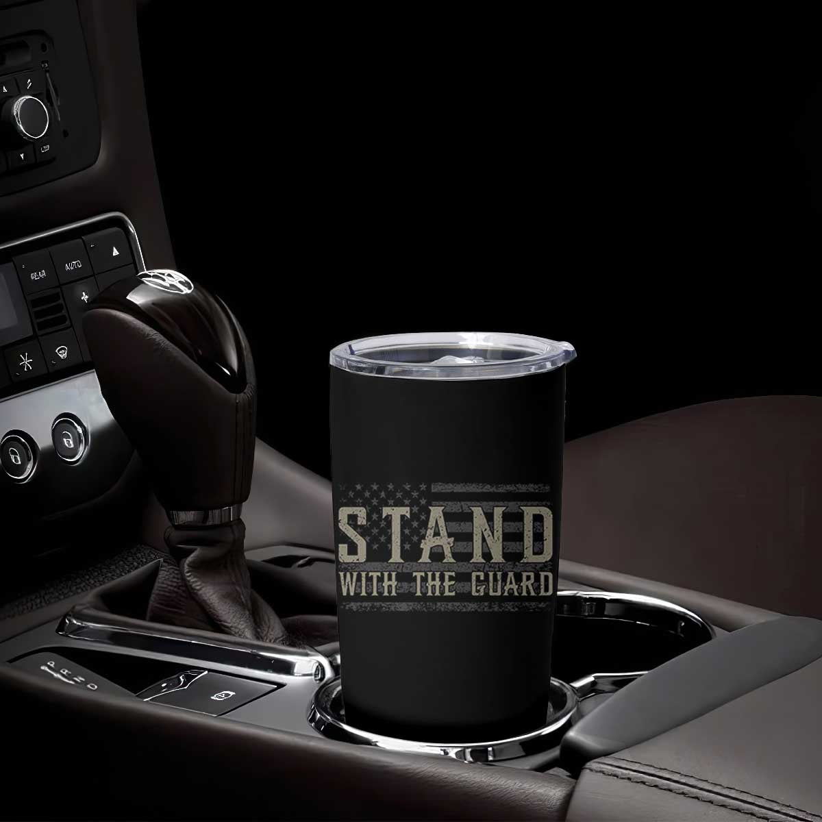 Stand With The Guard Tumbler Cup DC Guardsmen TS14 Print Your Wear