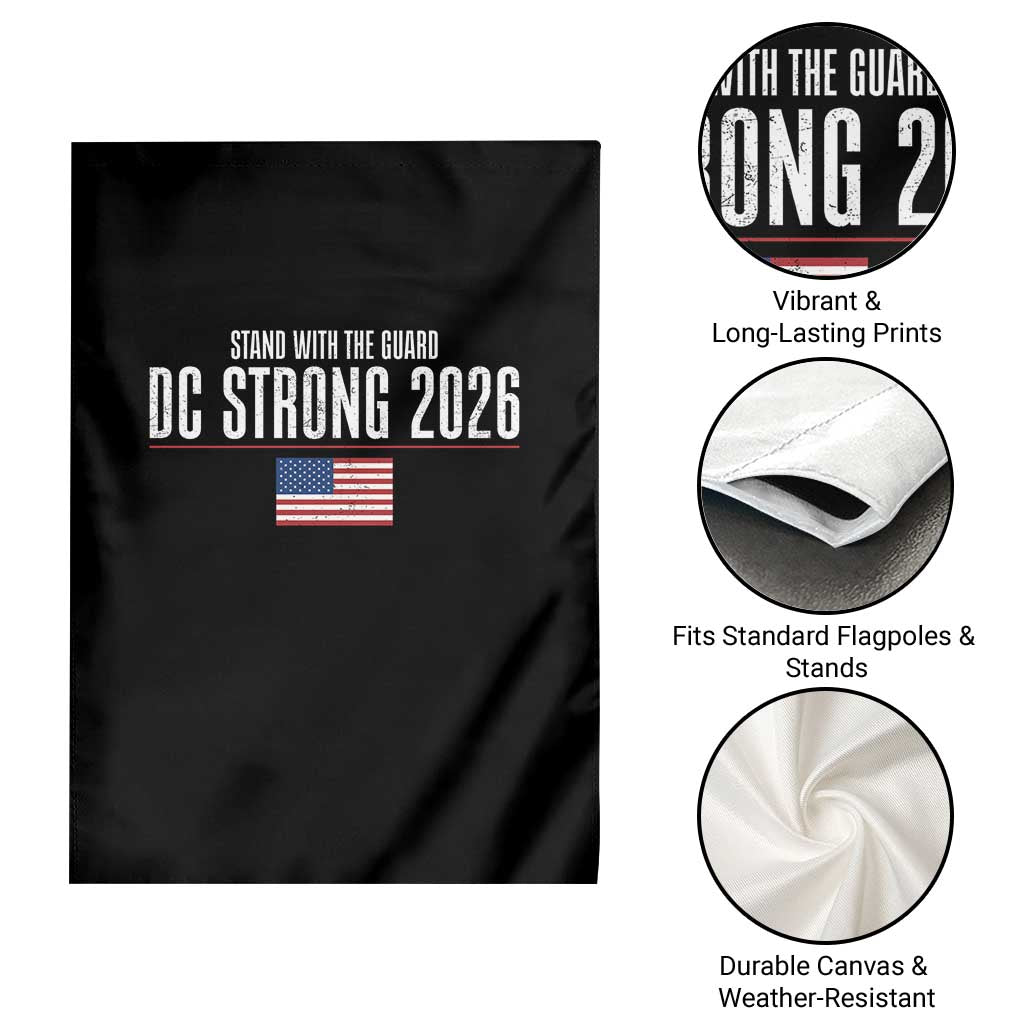 Stand With The Guard Garden Flag DC Guardsmen 2026 TS14 Print Your Wear