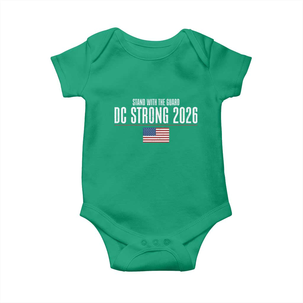Stand With The Guard Baby Onesie DC Guardsmen 2026 TS14 Irish Green Print Your Wear