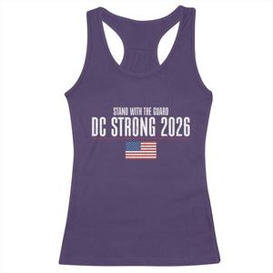 Stand With The Guard Racerback Tank Top DC Guardsmen 2026 TS14 Purple Print Your Wear