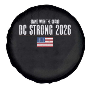 Stand With The Guard Spare Tire Cover DC Guardsmen 2026 TS14 Print Your Wear
