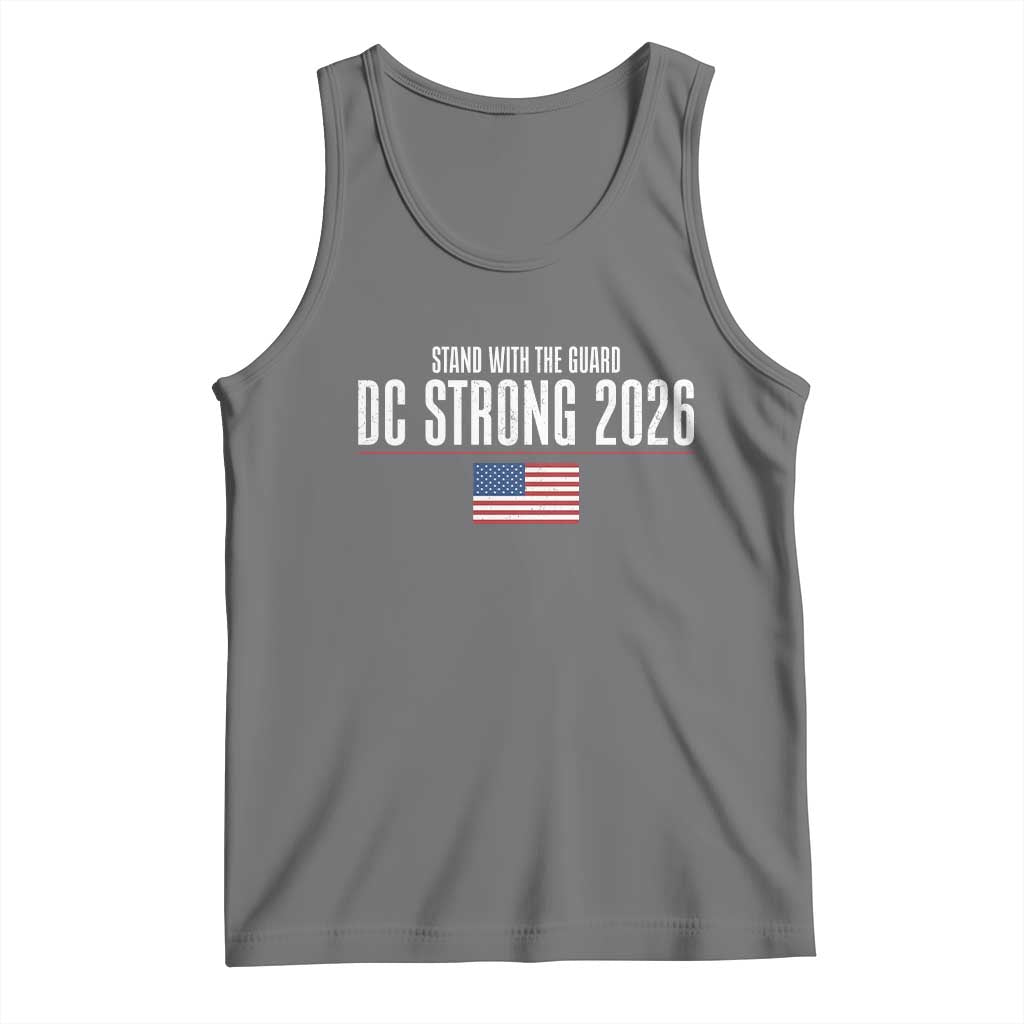 Stand With The Guard Tank Top DC Guardsmen 2026 TS14 Black Heather Print Your Wear