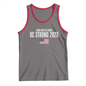 Stand With The Guard Tank Top DC Guardsmen 2026 TS14 Deep Heather Red Print Your Wear