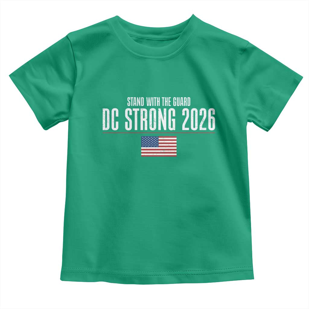Stand With The Guard Toddler T Shirt DC Guardsmen 2026 TS14 Irish Green Print Your Wear