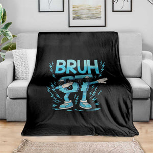 67 Bruh Meme Throw Blanket Funny Six Seven Italian Brainrot TS14 Print Your Wear