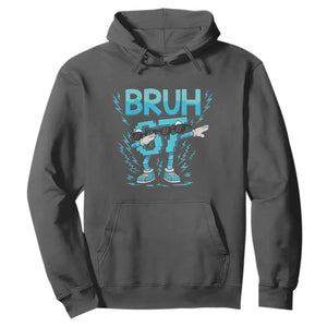 67 Bruh Meme Hoodie Funny Six Seven Italian Brainrot TS14 Dark Heather Print Your Wear