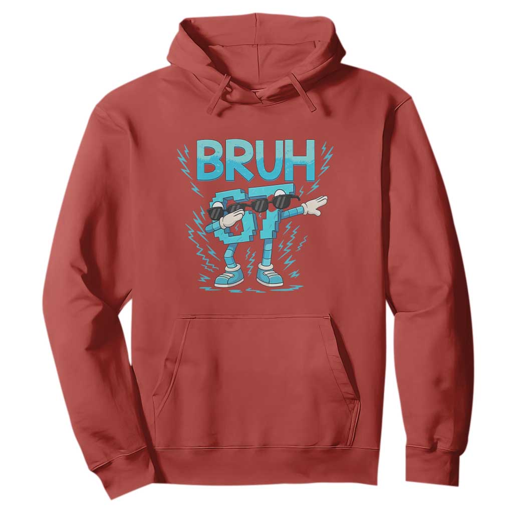 67 Bruh Meme Hoodie Funny Six Seven Italian Brainrot TS14 Red Print Your Wear