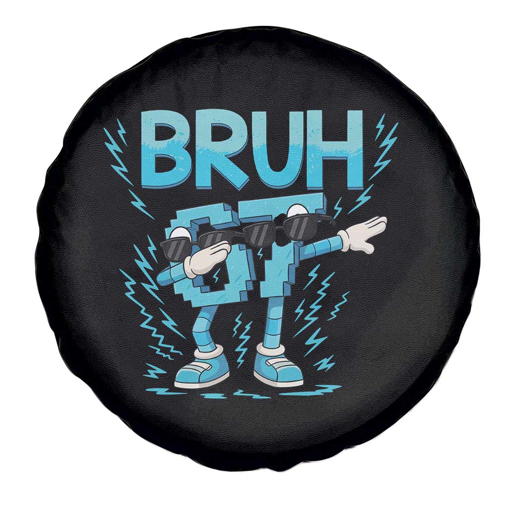 67 Bruh Meme Spare Tire Cover Funny Six Seven Italian Brainrot TS14 Print Your Wear