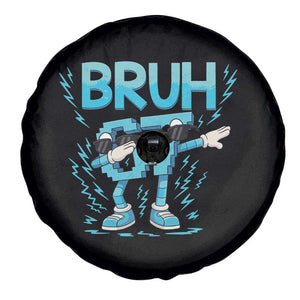 67 Bruh Meme Spare Tire Cover Funny Six Seven Italian Brainrot TS14 Print Your Wear
